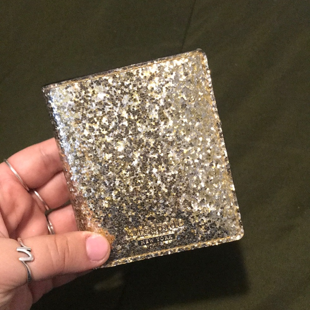 Kate Spade Glitter Small Stacy Wallet